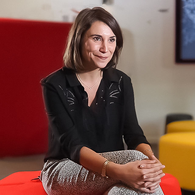 Alice Tranchant témoignant de son experience